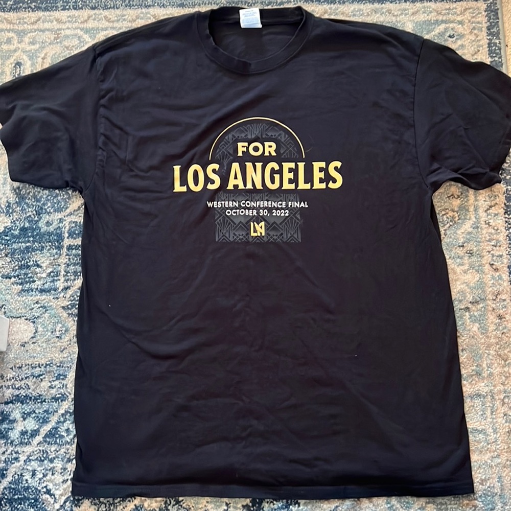 NWOT Port & Conpany LAFC 2022 Western Conference Final T-Shirt | XL, Black